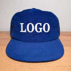 หมวกแก๊ปปักโลโก้ 3 มิติ ผ้าคอร์ดูรอย แบบ Snapback สำหรับผู้ใหญ่ Unisex ทรง 6 แผง ปีกแบน สไตล์ลำลอง หมวกเบสบอล ตัวอักษรด้านหน้า - Product Image 5