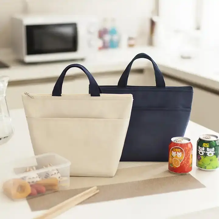 Hot Outdoor Picknick körbe Tote Lunch Bag Wärme isolierte Food Bags Tragbare Picknick Lunch Box Handtasche Cooler Bags