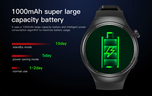 Reloj inteligente barato al por mayor de fábrica DM80 HD pantalla videollamada reloj de mano 4G Android y cámara Varias correas Sport Tracker GPS - Product Image 4