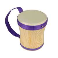 Orff Musical Instrument Portable Wooden Indian Hand Drum With Stick Children Handheld Drum Percussion Instrument For Performance