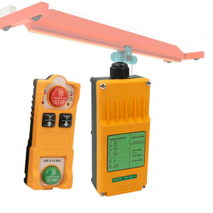 Service garanti Chariots universels de levage à vitesse unique à 2 clés Télécommande radio industrielle - Product Image 5