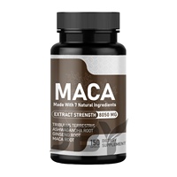 Capsules de racine de maca naturelle JBY pour hommes, complément alimentaire à base de plantes, stimulant naturel pour la gestion de l'énergie, OEM de haute qualité