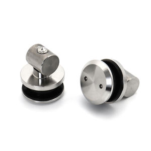 ชุดลูกกลิ้งเลื่อนประตูกระจกบานเลื่อนไร้กรอบอุปกรณ์ประตูห้องอาบน้ำกระจก - Product Image 5