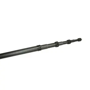 High quality 3m 4.8m 6m carbon fiber extension mic sound boom pole for sale