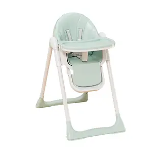 Toptan çocuk 4 in 1 mama sandalyesi yüksek bebek sandalyesi ile carrycot ve salıncak sandalye