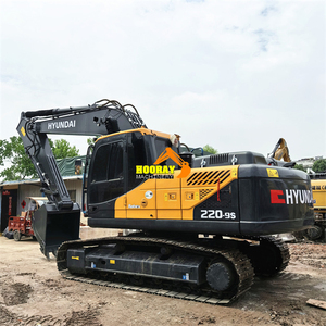 Excavadora Hyundai R215 R220 R225 Usada Original de Corea, Excavadora Hidráulica de 22 Toneladas de Segunda Mano, Maquinaria de Construcción - Product Image 4