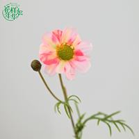 Fleur artificielle en soie de haute qualité, marguerite de 45 cm, longue durée, pour Thanksgiving, la remise des diplômes, la décoration de la maison, du jardin, de l'aménagement paysager et des hôtels
