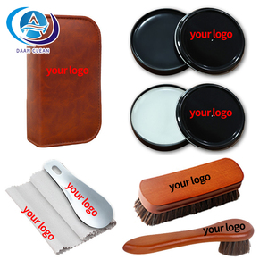 Daan Professional Rapid Shine 6pcs <strong>Shoe</strong> Care Collection with Customizable Tin <strong>Polishes</strong> and Real Horsehair Brushes - Product Image 4