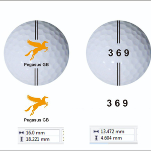 Balles de golf biodégradables personnalisées avec logo d'usine OEM, haute vitesse, longue distance, balles de practice premium vierges - Product Image 4