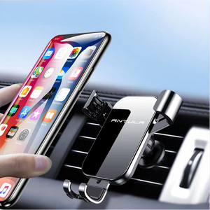 High Quality Portable Flexible <b>Car</b> Air Vent <b>Phone</b> Stand ABS+PVC+PU Material Universal <b>Mobile</b> <b>Phone</b> Dashboard Bracket Idea Brand - Product Image 3