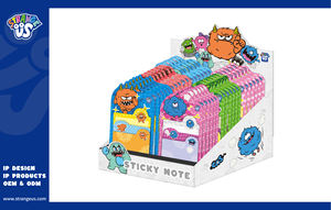 Bloc de <span class=keywords><strong>Notas</strong></span> Adhesivas con Forma de Monstruo de Stranger Things - Set de Blocs de <span class=keywords><strong>Notas</strong></span> Escalonados para Exhibición en Escritorio - Product Image 5