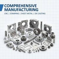 Service de fraisage CNC sur mesure, composants en laiton de précision pour modèles de trains haut de gamme, usinage CNC
