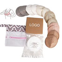 Coussinets d'allaitement en bambou pour bébé mère pour les femmes à gros lait couvrant le soutien-gorge d'allaitement pour le confort des femmes