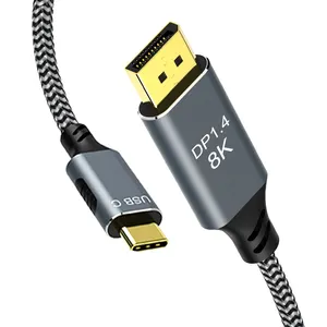 Ugreen — câble USB type-c vers DisplayPort, 3.1 vers DP, 8K, 1.4, Thunderbolt 3 vers 8K, pour MacBook Pro, Samsung S21, Huawei tresse