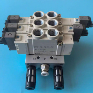 Válvula Solenoide Pilotada Original SMC SY9220-2GD-C10, Componente de Control Neumático de 2/5 Vías - Product Image 1