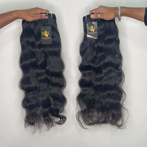 Proveedores de cabello virgen camboyano al por mayor, paquetes de cabello indio Temple alineados con cutícula, cabello humano camboyano crudo sin procesar - Product Image 2
