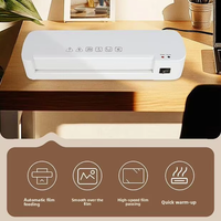 Plastifieuse de poche BYON BY-100 pour la maison et le bureau, petite machine de plastification pour documents A4/A5/A6, photos, permis de conduire