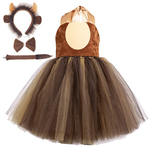 Costume da Animale per Ragazze Europee e Americane, Gonna per Festa di Halloween, Abito Cosplay Echo, Set Fotografico, Outfit Cosplay in Nylon - Product Image 5