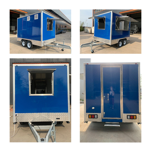 Thực phẩm xe tải Kem Trailer nhanh Hotdog di động BBQ thực phẩm xe tải Trailer nướng với thiết bị nhà bếp thương mại - Product Image 6