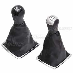 5 Speed <b>Gear</b> Shift <b>Knob</b> Gaiter Boot <b>Cover</b> for Ford/Focus 2 MK II 2005 2006 2007 2008 2009 2010 2011 - Product Image 1