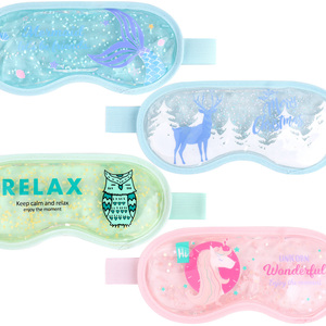 كمادة جل قابلة لإعادة الاستخدام للأطفال بتصميم كرتوني جديد لعام <span class=keywords><strong>2026</strong></span>، مناسبة للميكروويف والتجميد، للاستخدام الساخن والبارد، قناع للعين لتخفيف الألم وإعادة التأهيل - Product Image 5