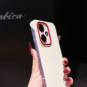Leather Texture Shockproof Anti-Shock <b>Camera</b> Frame Protect 360 Full Wrap Protection Magnetic Mobile Phone Case For Honor 500 Pro - Product Image 5