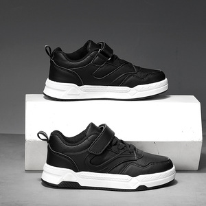 Chaussures de sport pour enfants, tige synthétique, doublure en mesh, semelle extérieure en caoutchouc, semelle intermédiaire en EVA, légères, confortables, baskets décontractées, 6-12 ans - Product Image 1