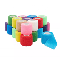 Bande de maintien adhésive en polyester de 5 cm pour le football, le sport, le football américain, les chaussettes antidérapantes, les bandages de poignet, les supports de genou, les protections souples pour les doigts