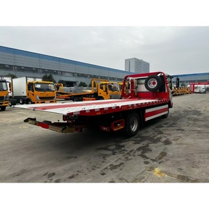 Foton Aumark One-Tow-Two Diesel Nouveau Camion de Dépannage Manuel à Plateforme Plate Entièrement Rétractable pour le Sauvetage Routier Urbain - Product Image 5