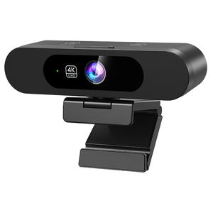 กล้องเว็บแคม 4K <span class=keywords><strong>AI</strong></span> จับภาพอัตโนมัติ 8 ล้านพิกเซล ช่วงไดนามิกกว้าง ไมโครโฟนคู่ รองรับ USB Plug and Play สำหรับวิดีโอคอนเฟอเรนซ์ สตรีมมิ่ง และทำงานระยะไกล - Product Image 1