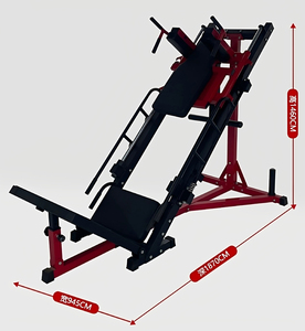 <span class=keywords><strong>Presse</strong></span> à jambes commerciale 45 degrés, Hack Squat, <span class=keywords><strong>Presse</strong></span> à jambes inclinée, Équipement de fitness professionnel pour la force des jambes, des cuisses et des mollets - Product Image 5