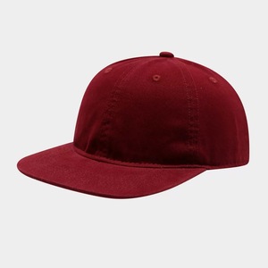 Gorra de Béisbol de Algodón Lavado con Logotipo Personalizado al por Mayor, Gorra de Papá sin Estructura de Copa Suave y Visera Corta, Gorra Retro Vintage de Visera Plana para el Sol - Product Image 2