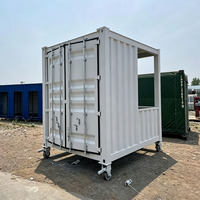 FOREMOST 10HC Kiosque extérieur moderne en acier, haute durabilité, personnalisable, respirant, pour magasins modulaires, café, parc, commerce de détail