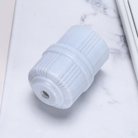Douille de lampe E27 de haute qualité, grande, ignifuge, résistante à la poussière de jade, support de lampe à vis blanc, économie d'énergie