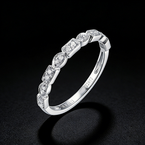 <b>CUSTOM</b> SILVER 10K/14K/18 SOLID GOLD CLASSIC LAB GROWN CVD IGI VVS-VS QUALITY BRILLIANT CUT ENGAGEMENT PARTY FASHION CLUSTER <b>RING</b> - Product Image 4
