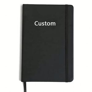 Wholesale Custom <b>A5</b> With Elastic Strap Journal <b>Diary</b> Printed Brand Logo Notepad Notebook Pu Leather - Product Image 1