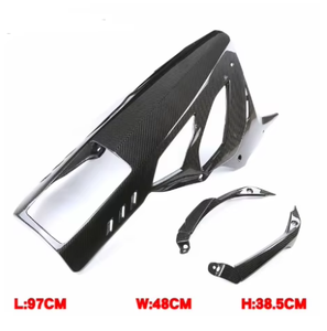 สปอยเลอร์มอเตอร์ไซค์คาร์บอนไฟเบอร์แห้ง100% OEM 3K สำหรับ BMW <span class=keywords><strong>S1000RR</strong></span> 2020 2021 <span class=keywords><strong>2022</strong></span> 2023 2024คาร์บอนไฟเบอร์ขายส่ง - Product Image 4