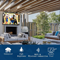 Écran LCD numérique intelligent haute luminosité de 55, 65, 75, 86 pouces, 1000 nits, étanche IP55, grand écran extérieur, moniteur TV