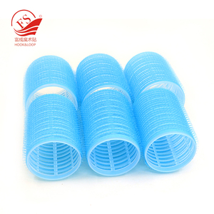 热DIY尼龙热辊头发造型自抓看起来长短发卷发器大卷发塑料棒低温 - Product Image 6