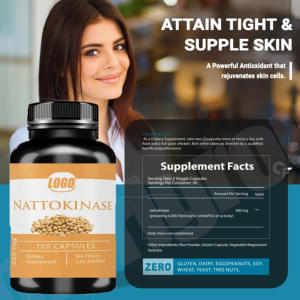 Ausreson OEM <span class=keywords><strong>Capsule</strong></span> Naturali di Natto, Nattokinase Organica, Integratori Alimentari di Natto, <span class=keywords><strong>Capsule</strong></span> di Natto in Confezione Grande - Product Image 3