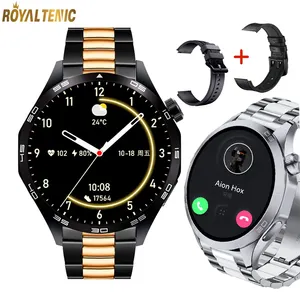 WS-26 3 Strap AMOLED Business Smart watch 2024 Montres intelligentes Relojes inteligentes hombre GT4 Pro Plus Smartwatch pour hommes