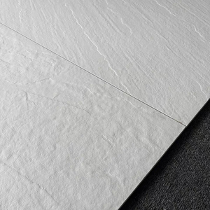 Carrelages <span class=keywords><strong>grès</strong></span> texturé blanc noirmat pour salon salle à manger hôtel anti-dérapant carreaux de sol villa 600x1200 - Product Image 3