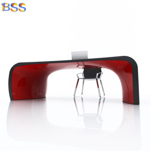 <span class=keywords><strong>Segretaria</strong></span> CEO fornitori di scrivania da ufficio bianco rosso pietra direttore capo scrivania moderna di lusso ufficio Manager sedia da scrivania per la vendita - Product Image 4