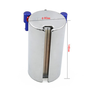 Tanque de Expansión de Refrigerante de Aluminio Auso-Racing, Pieza de Mejora Universal para el Sistema de Refrigeración del Motor del Automóvil - Product Image 4