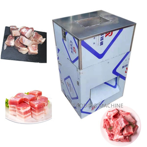 Machine commerciale sûre coupe-viande poulet Cuttre Machine automatique viande crue trancheuse trancheuse boeuf boucher viande découpeuse - Product Image 5