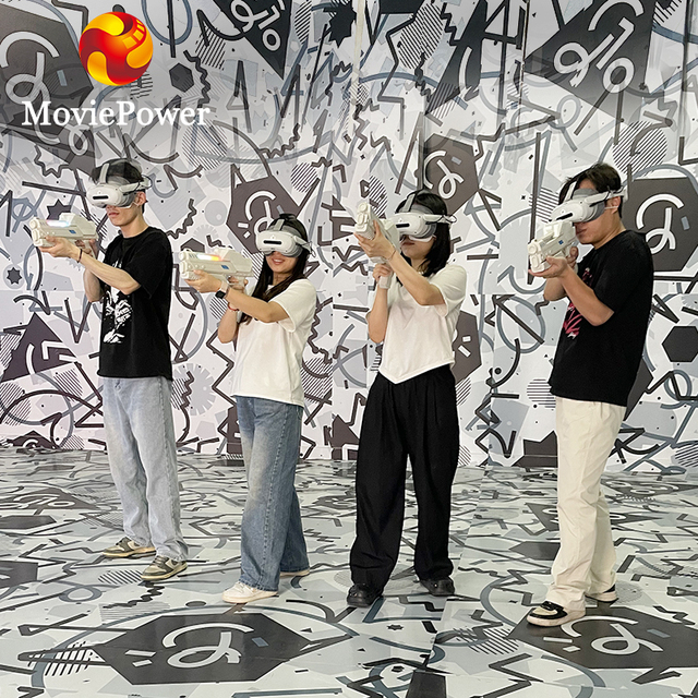 Free Roam Multiplayer VR Arena Kit System Supplier Immersive Commercial Virtual Reality Gaming Arena Attraction VR Battle Arena