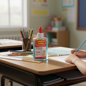 Pegamento Escolar Líquido Azul de 148 ml, PEGAMENTO ESCOLAR en Color Azul - Product Image 2