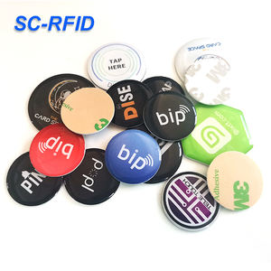 Tarjeta de Proximidad Personalizada <span class=keywords><strong>con</strong></span> Chip de 125khz, Epoxy, 25mm, Impermeable, <span class=keywords><strong>con</strong></span> Etiqueta Adhesiva y Número de Teléfono, Popular y en Oferta - Product Image 2