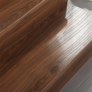 Châu Âu sồi hiện đại nổi cầu thang T & G cài đặt chải kết thúc tùy chỉnh cầu thang Kit cho trong nhà/ngoài trời - Product Image 4