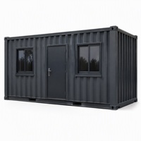 Maison conteneur portable directement de l'usine pour l'hébergement de campements de travailleurs, bureau de chantier, prix de gros